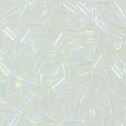 Miyuki Bugles 3mm Stiftperlen Crystal clear ab BGL1-250